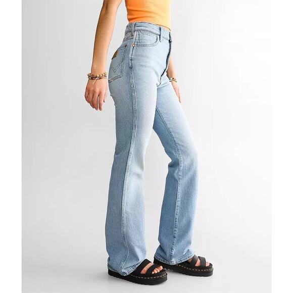 NWT Westward 626 High Rise Boot embroidered sun Jeans - Picture 11 of 12